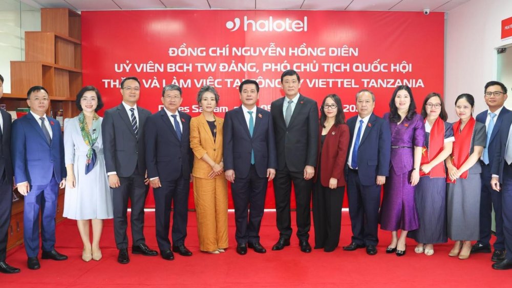 Phó Chủ tịch Quốc hội: 'Halotel cần là cầu nối hữu nghị Việt Nam - Tanzania'