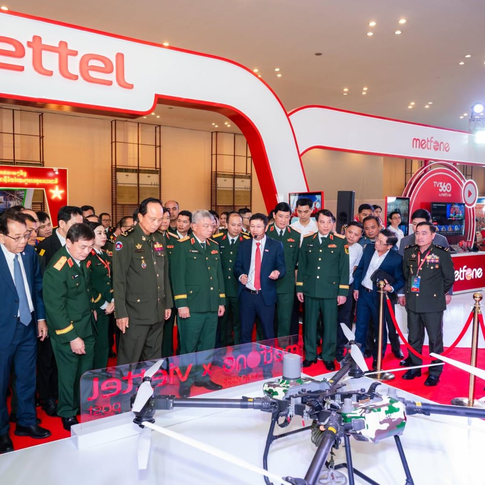 Viettel trình diễn hệ sinh thái công nghệ tại VIDEX Cambodia 2026