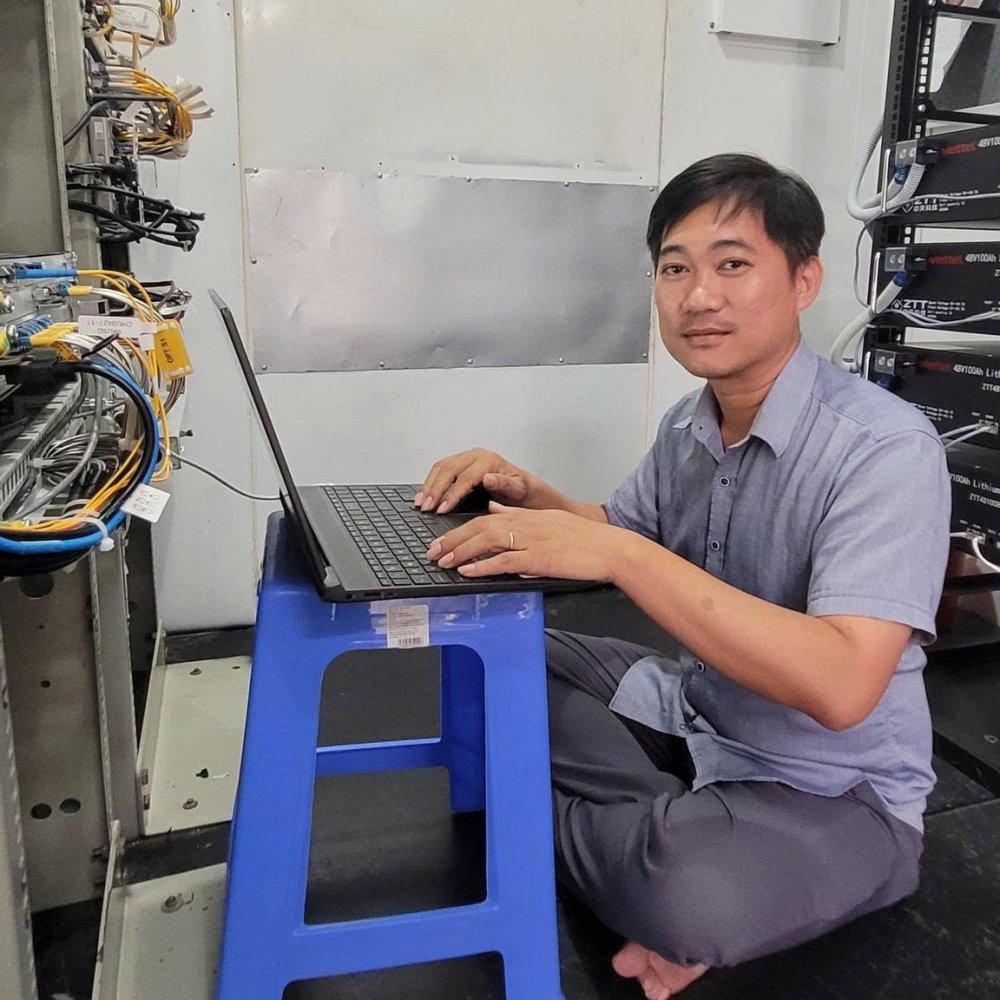 Kỹ sư đưa lưu lượng 5G tại Cà Mau tăng hơn 200%