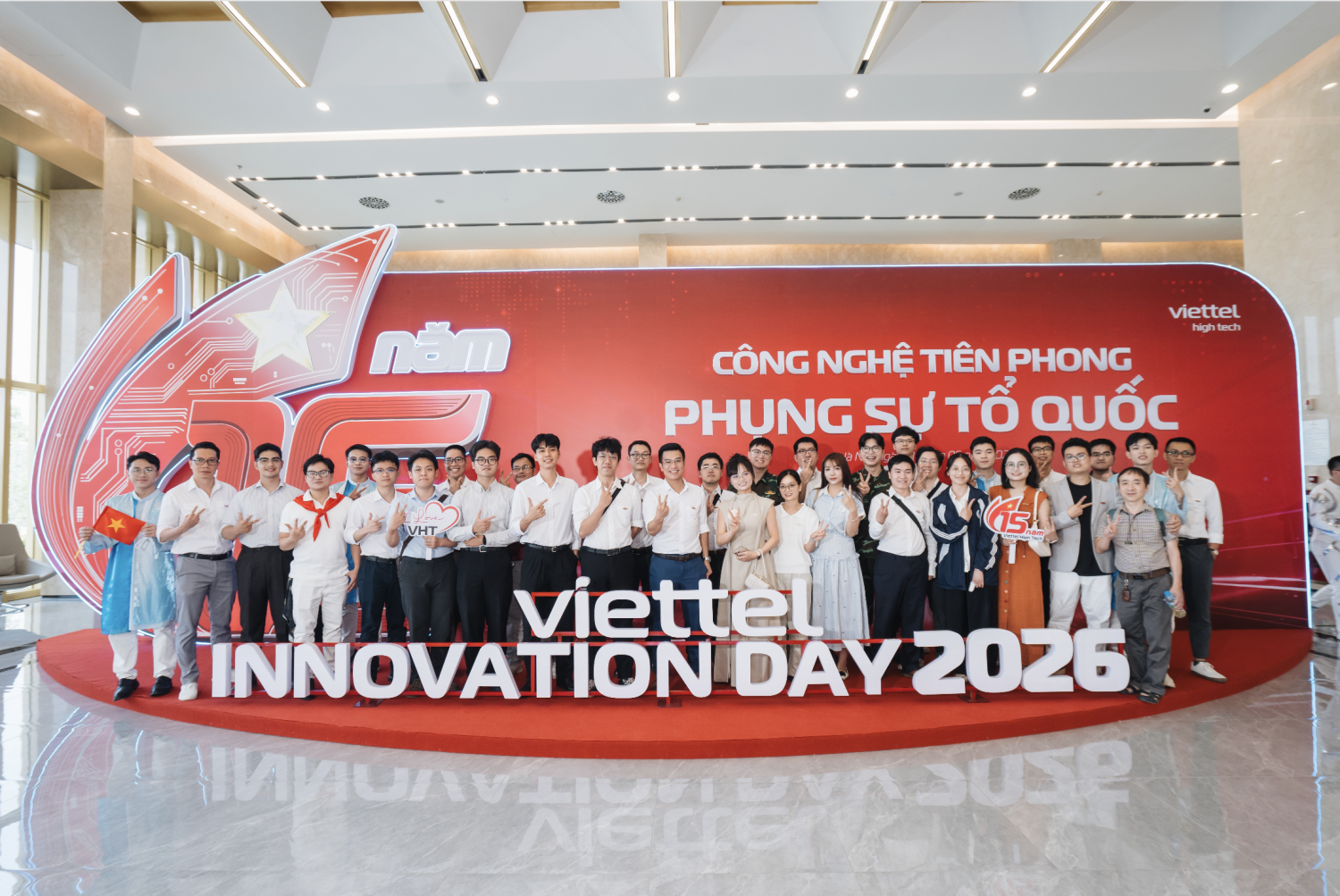 Người VHT cùng nhìn lại hành trình 15 năm trong Ngày Sáng tạo Viettel 1/6