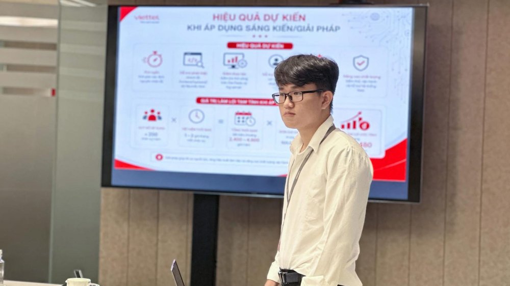 Lần đầu tiên sáng tạo của chàng kỹ sư IT Viettel