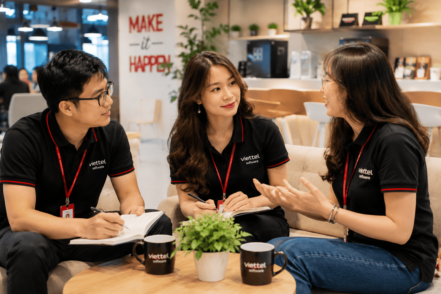 Tìm thấy ý tưởng trong những cuộc trò chuyện đời thường