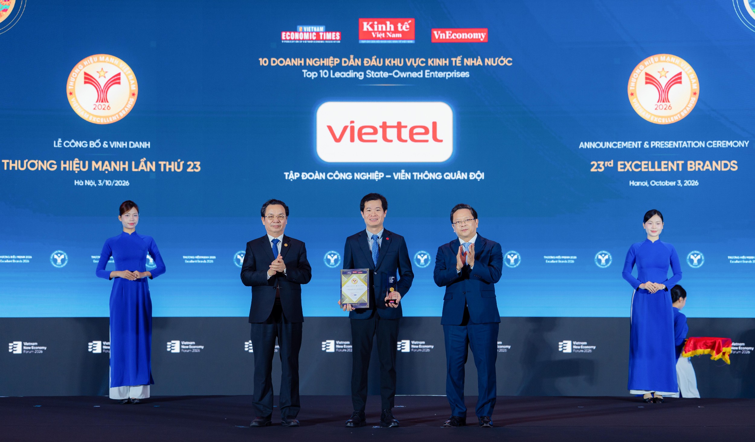 Viettel ghi dấu ấn tại loạt giải thưởng về thương hiệu và công nghệ