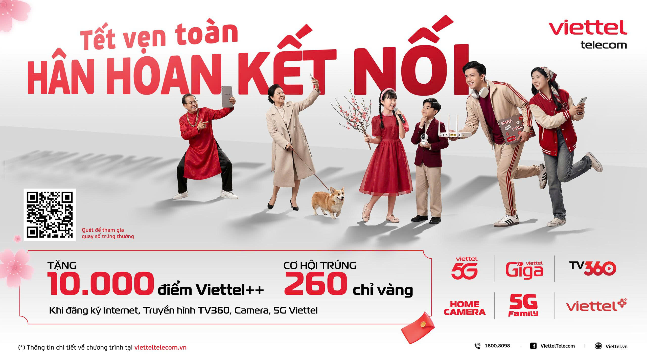 Viettel trao 260 ngựa vàng, hàng trăm nghìn ưu đãi cho khách hàng