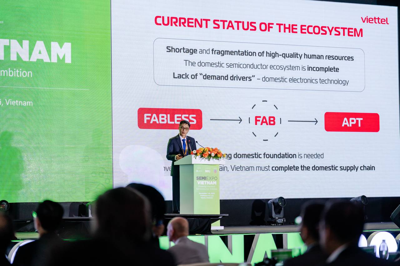 Quyết tâm của Viettel để đưa Việt Nam trở thành quốc gia công nghiệp bán dẫn
