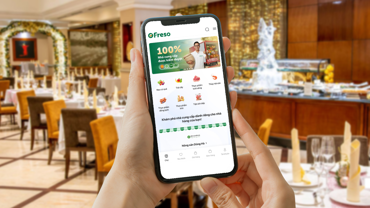 VDS ra mắt sàn thương mại điện tử nông sản B2B mang tên Freso
