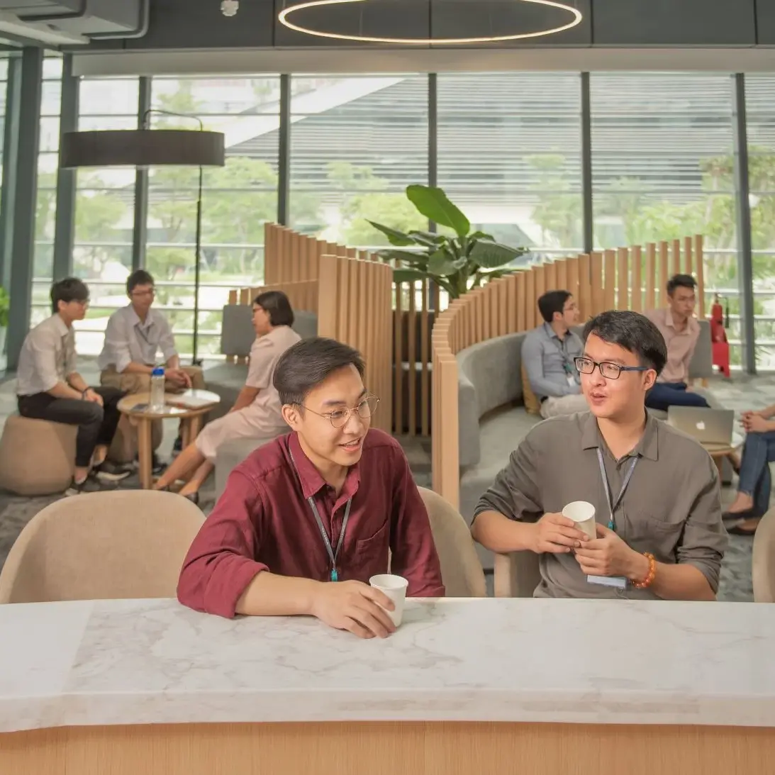 Ứng xử trong công việc: sẵn sàng hợp tác