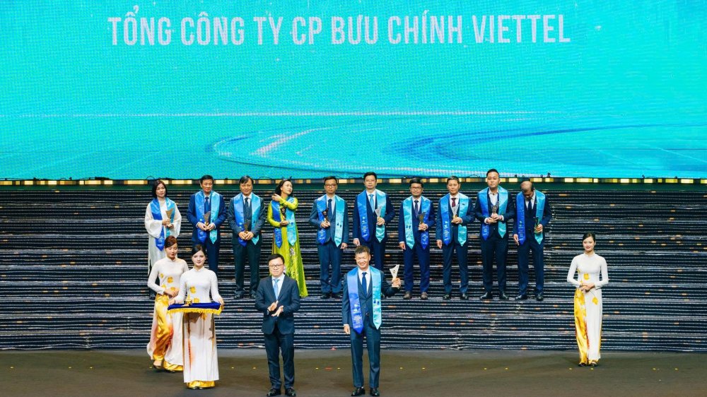 Viettel Post 7 kỳ liên tiếp được vinh danh Thương hiệu quốc gia Việt Nam