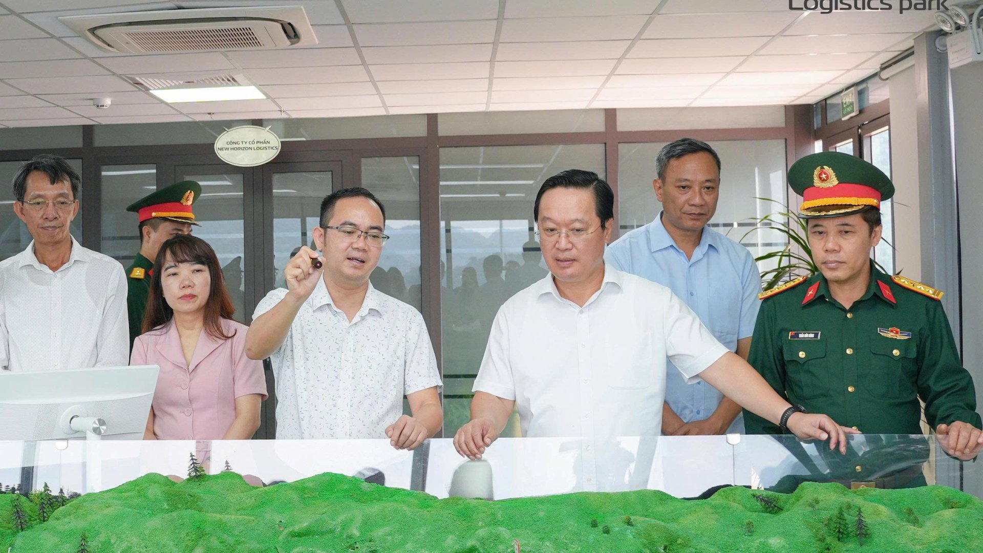 Đoàn công tác Trung ương khảo sát Công viên Logistics Viettel Lạng Sơn