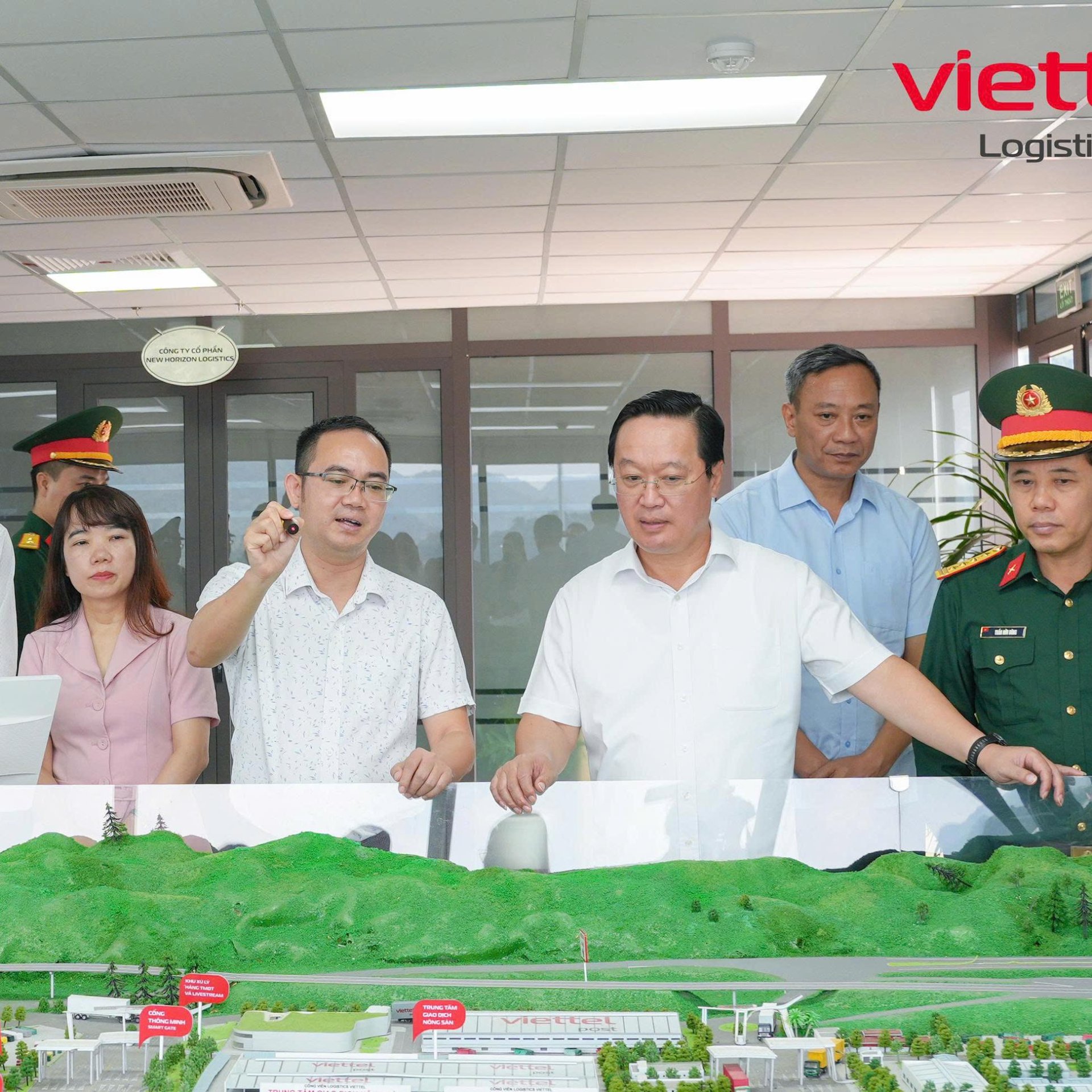 Đoàn công tác Trung ương khảo sát Công viên Logistics Viettel Lạng Sơn