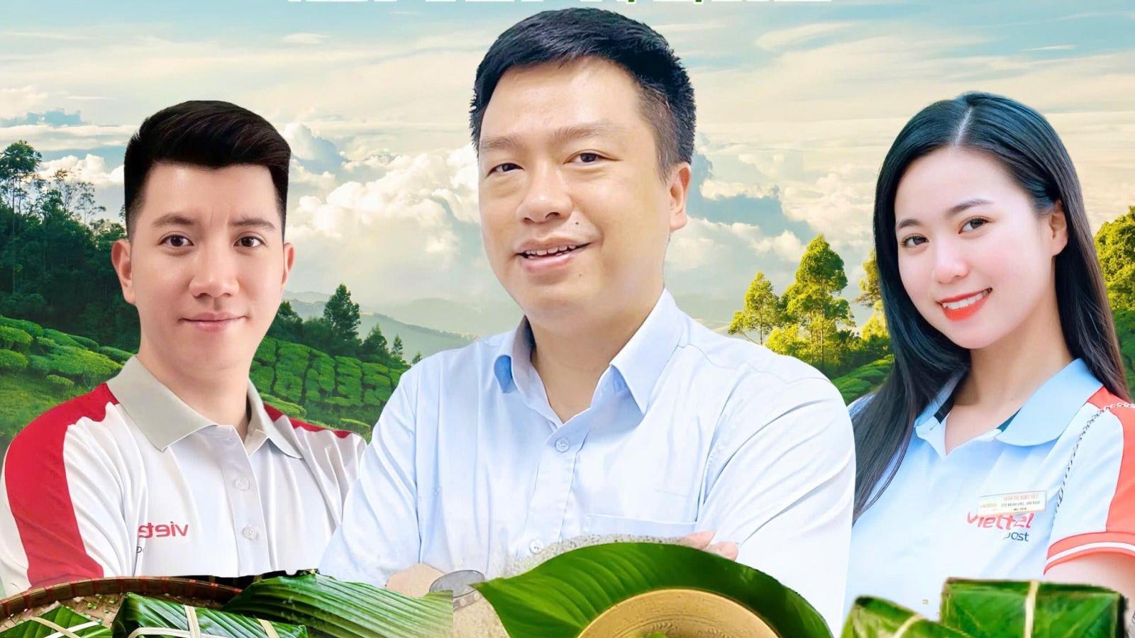 Sếp Viettel Post lên sóng bán bánh chưng Bờ Đậu