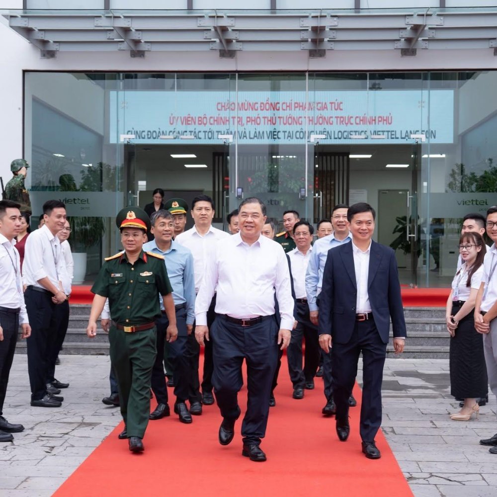 'Cần nhân rộng mô hình Công viên Logistics Viettel tại các cửa khẩu khác'