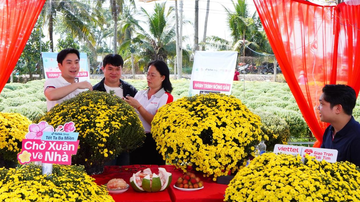 Chở Tết từ vườn nhà ra thị trường số