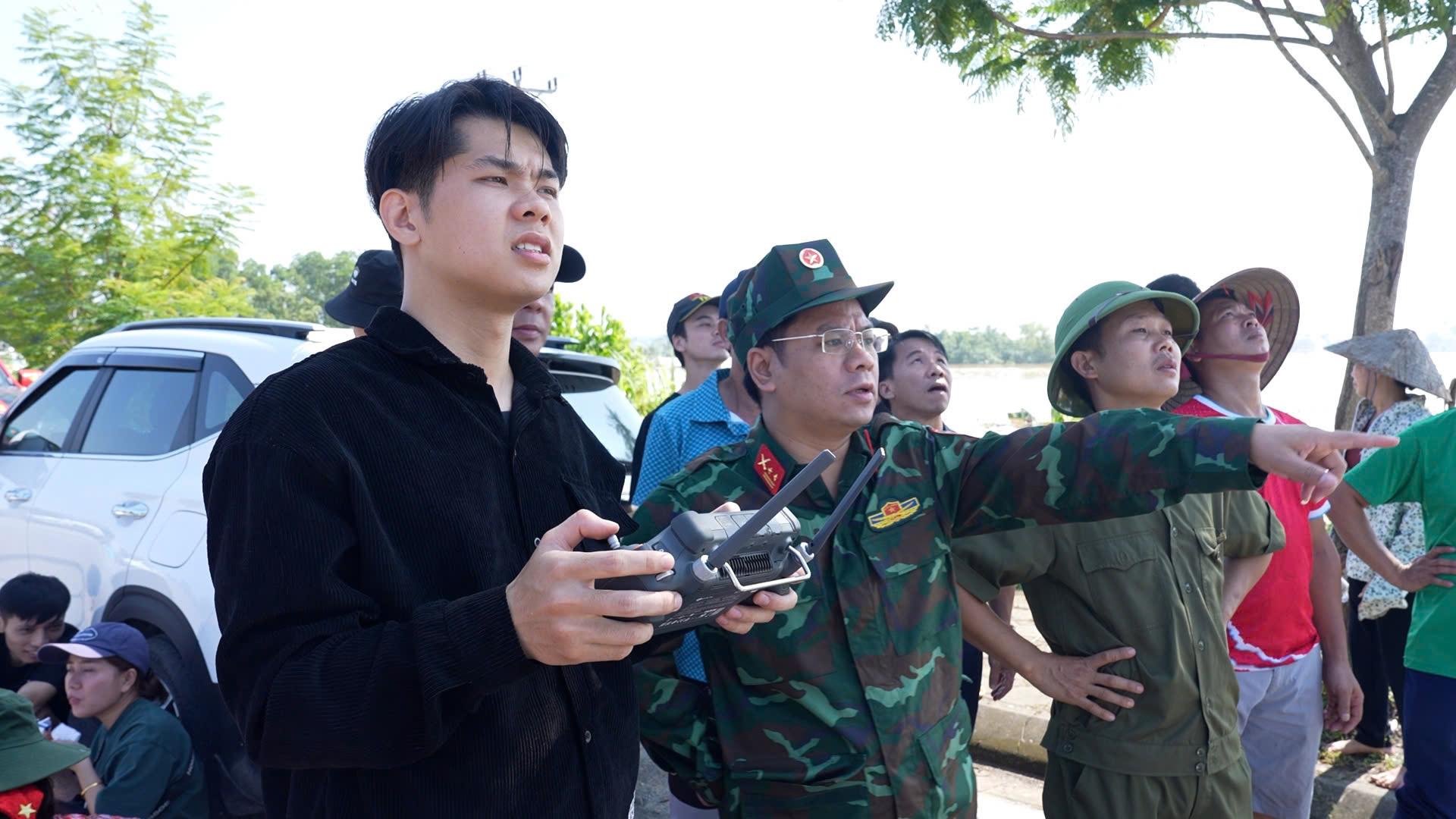 Viettel Post triển khai đội drone cứu trợ khẩn cấp tại vùng ngập Đà Nẵng