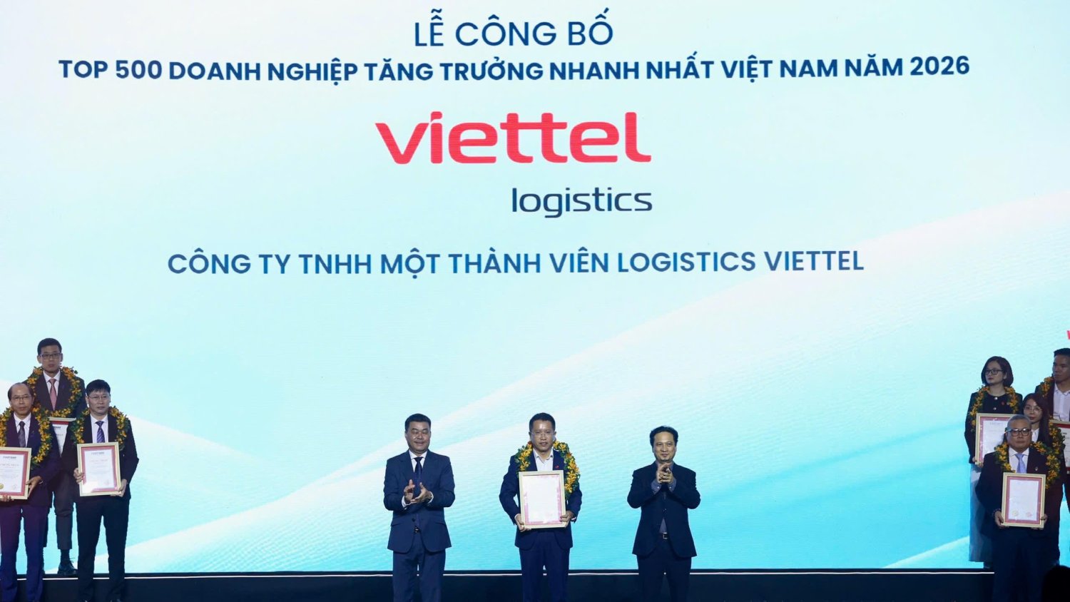 Viettel Logistics vào FAST500, nhóm doanh nghiệp tăng trưởng nhanh nhất Việt Nam