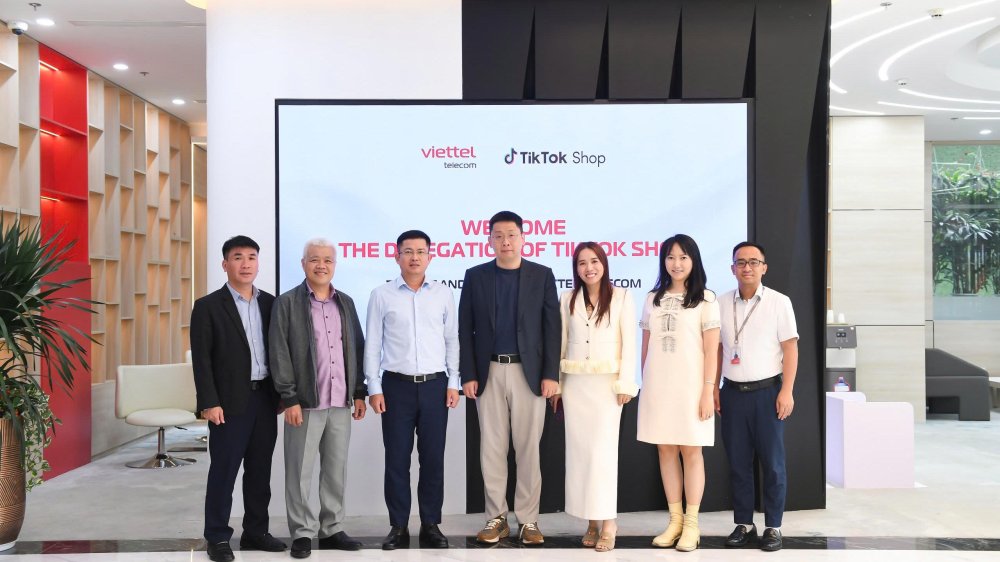 Viettel Telecom và TikTok Shop hợp tác kết nối hệ sinh thái dịch vụ số