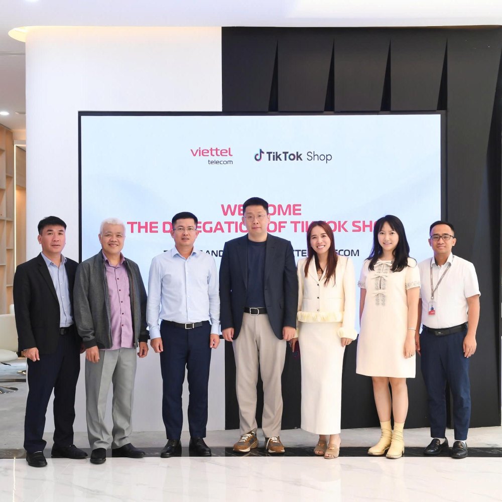 Viettel Telecom và TikTok Shop hợp tác kết nối hệ sinh thái dịch vụ số