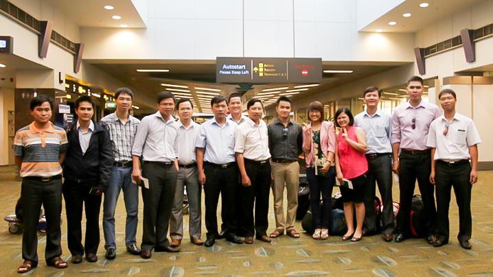 13 người Viettel đầu tiên đặt chân đến Timor Leste