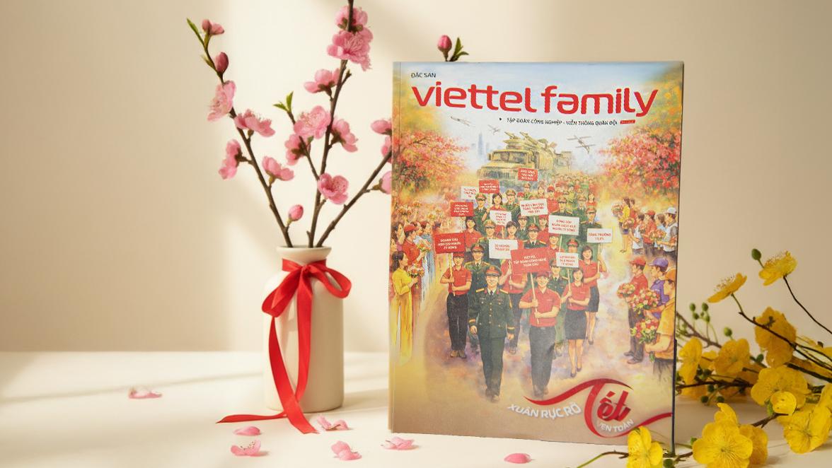 Một tác phẩm, nhiều điểm chạm trong Đặc san Viettel Family 2026