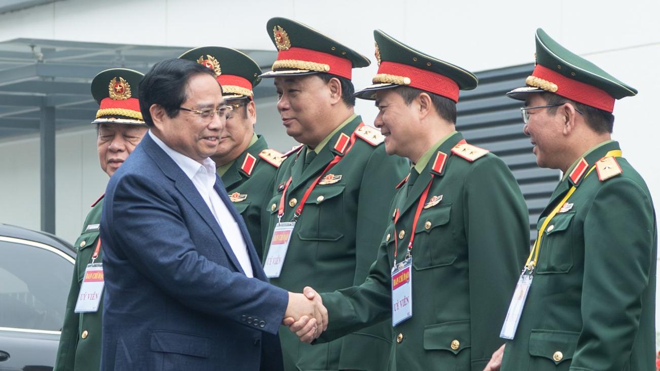Thủ tướng chủ trì buổi làm việc tại Viettel về phát triển công nghiệp quốc phòng