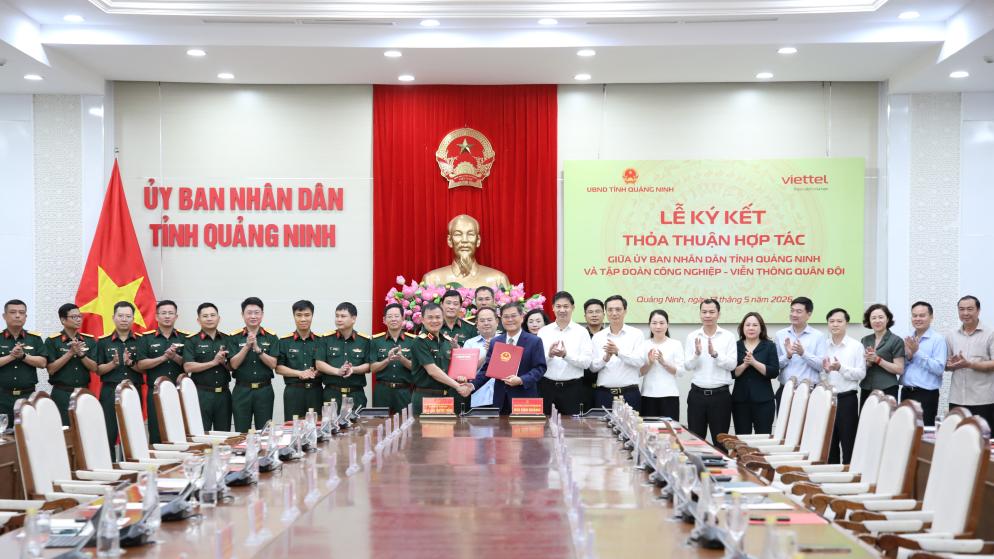 Viettel là đối tác chiến lược quan trọng của Quảng Ninh trong chuyển đổi số