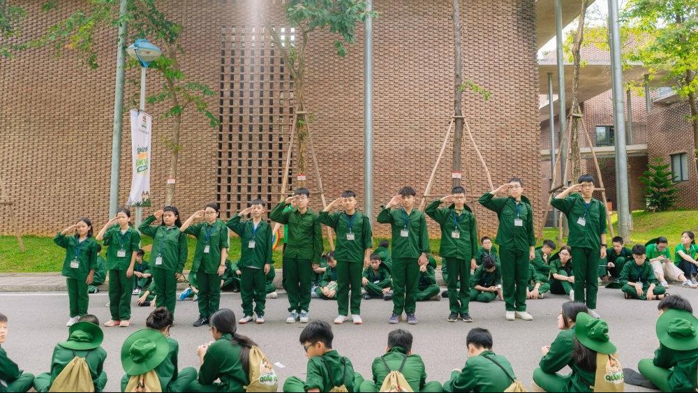 Mùa hè quân ngũ bắt đầu với 'chiến sĩ nhí' Viettel tại phía Bắc