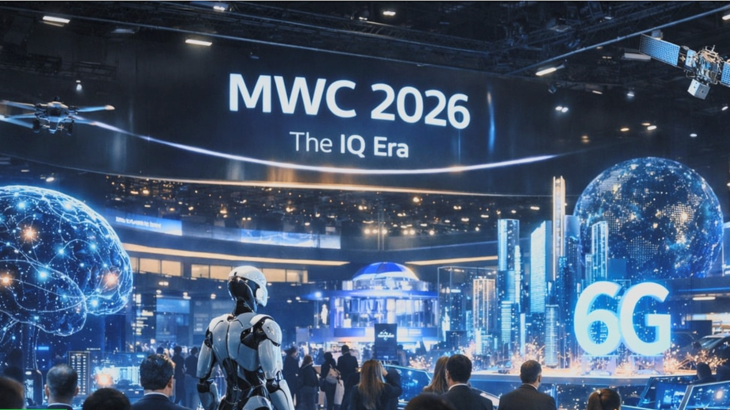 Chia sẻ từ MWC: AI và robot 'làm chủ' sự kiện