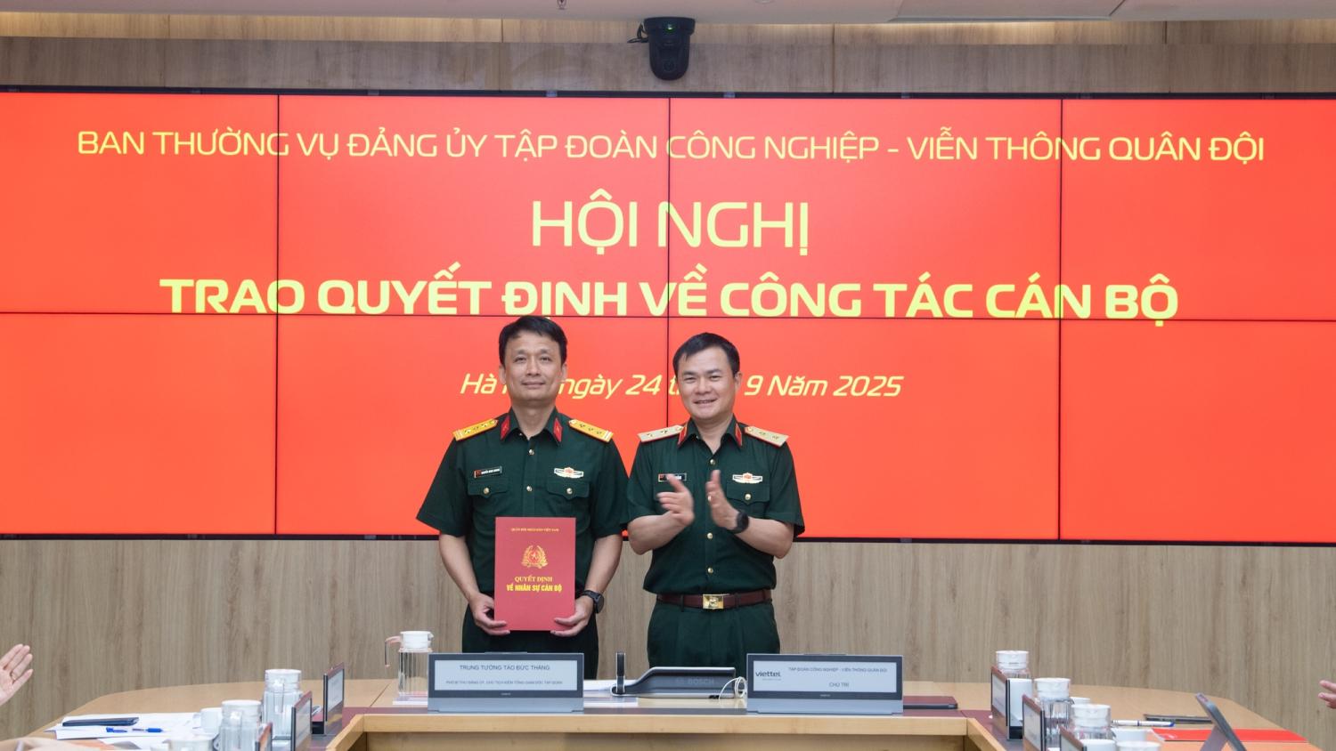 Tổng Công ty Công nghiệp Công nghệ cao Viettel có 'thuyền trưởng' mới