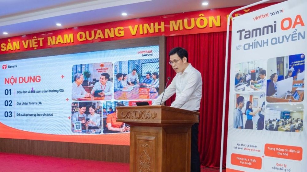 Viettel đưa chuyển đổi số đến gần địa phương hơn với Tammi OA