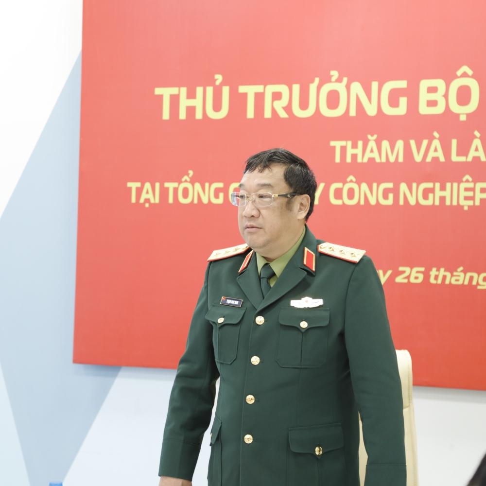 Thượng tướng Phạm Hoài Nam chúc Viettel thực hiện thắng lợi nhiệm vụ 2026