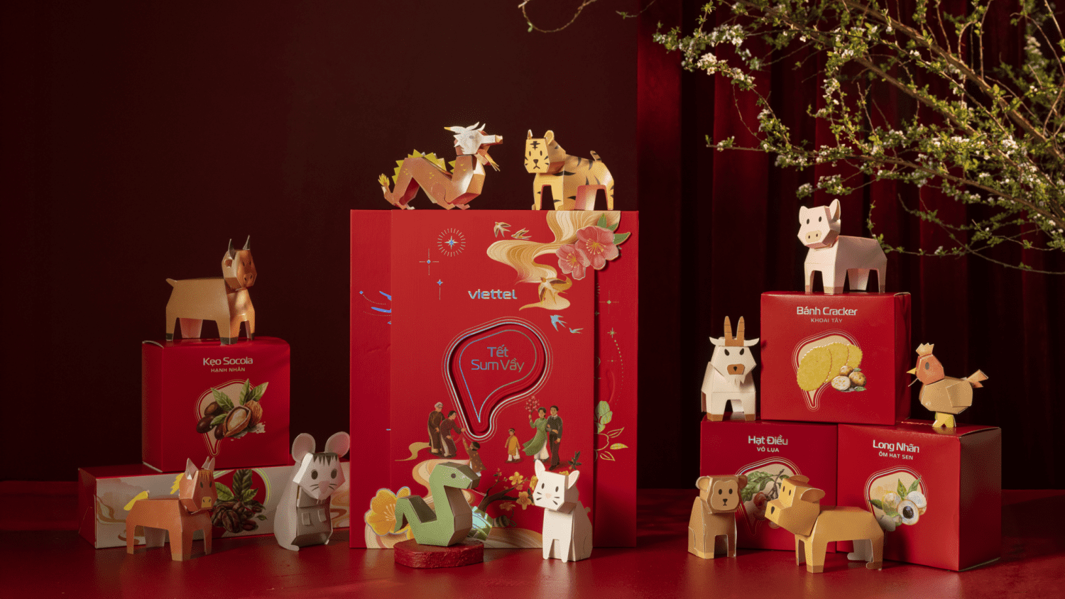 Người Viettel đón xuân rộn ràng với minigame gấp con giáp