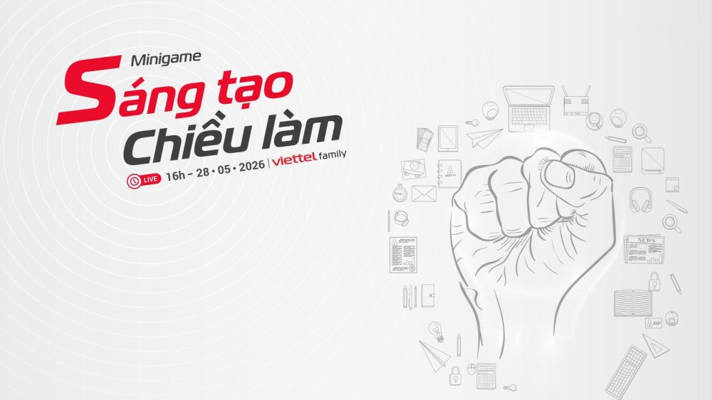 [TRỰC TIẾP] Minigame 'Sáng tạo, chiều làm' cùng team Tiktok Fan Viettel