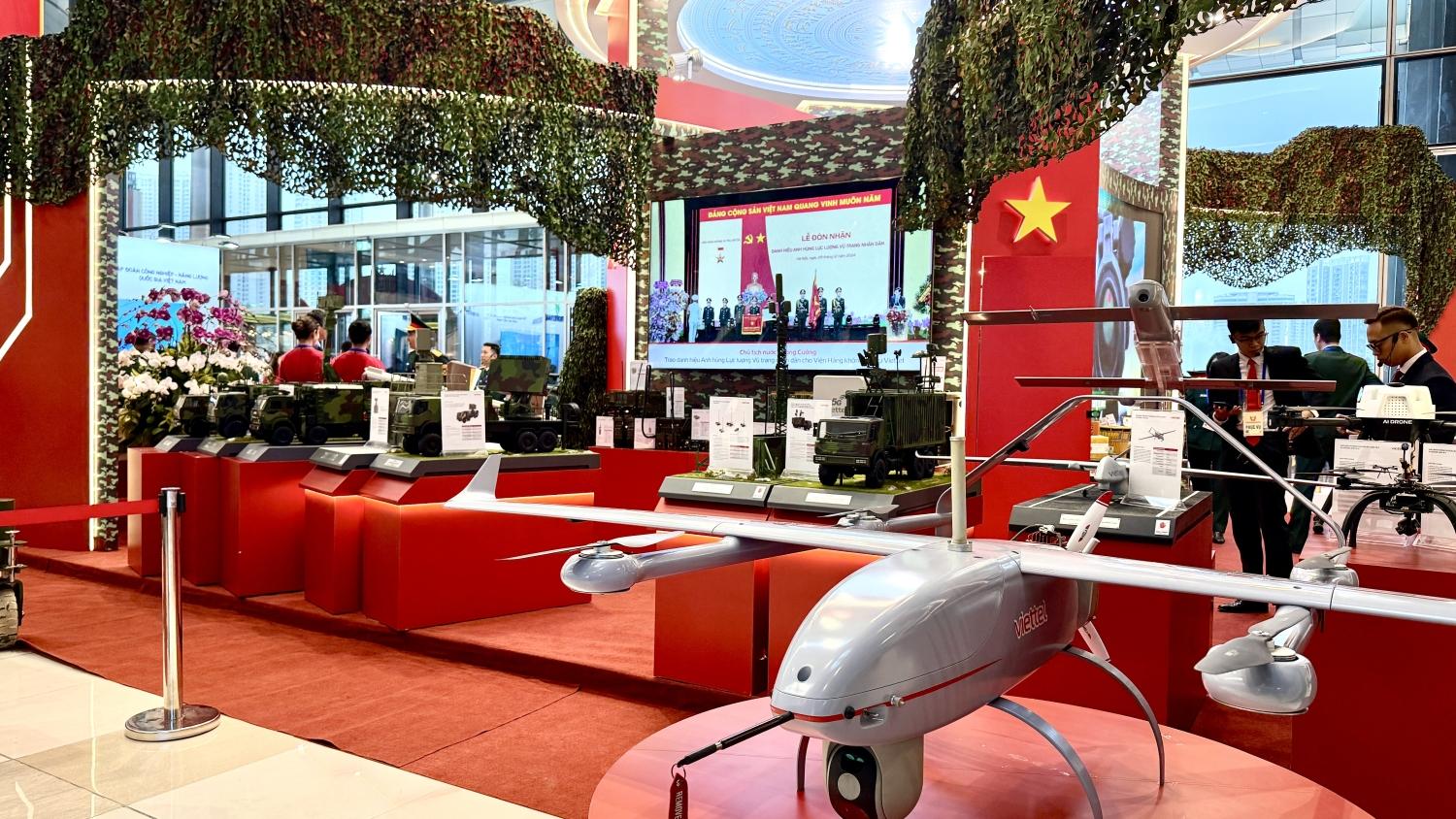 Sản phẩm công nghệ cao Viettel hiện diện tại Đại hội Thi đua yêu nước toàn quốc