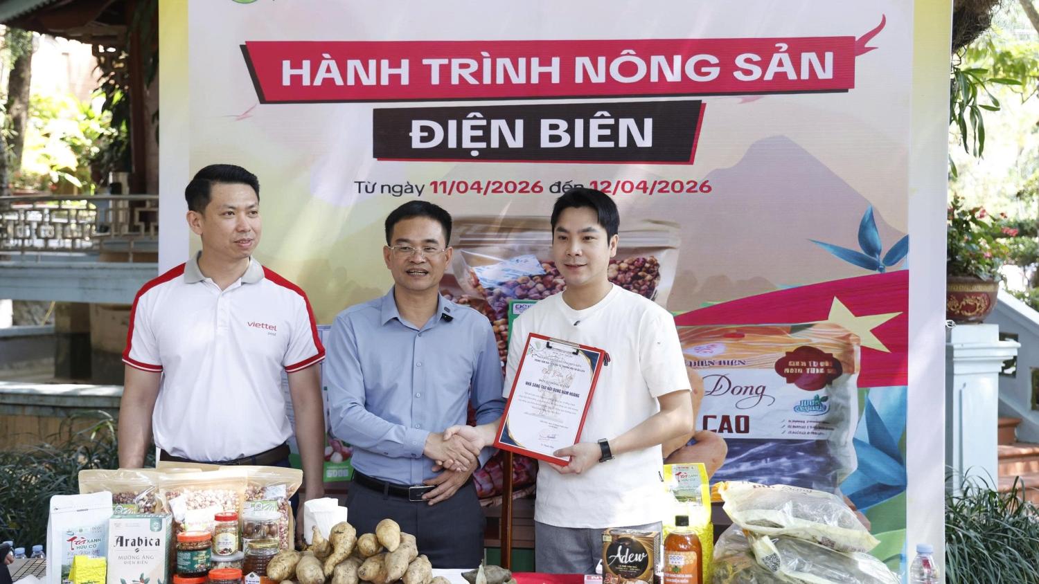 Nông sản Điện Biên 'lên sóng' livestream, mở rộng đầu ra nhờ Viettel Post