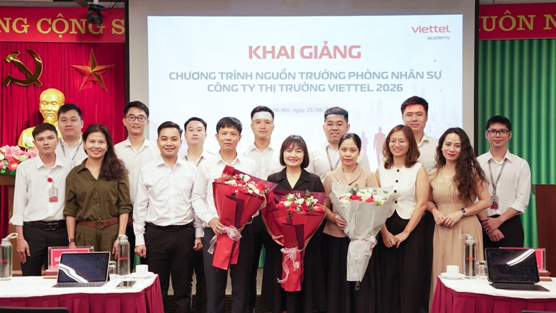 8 CBNV được đào tạo nguồn Trưởng phòng Nhân sự tại thị trường