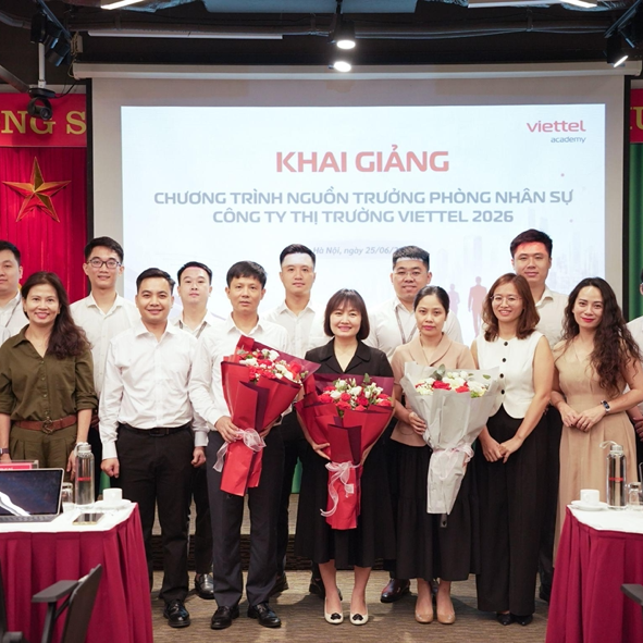 8 CBNV được đào tạo nguồn Trưởng phòng Nhân sự tại thị trường