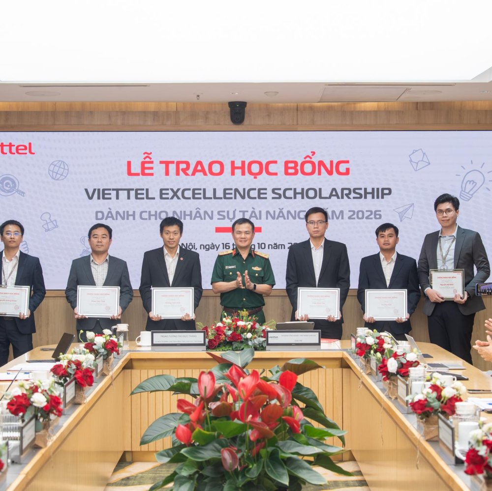 68 nhân sự Viettel sẵn sàng mang tri thức mới giúp giải những bài toán khó