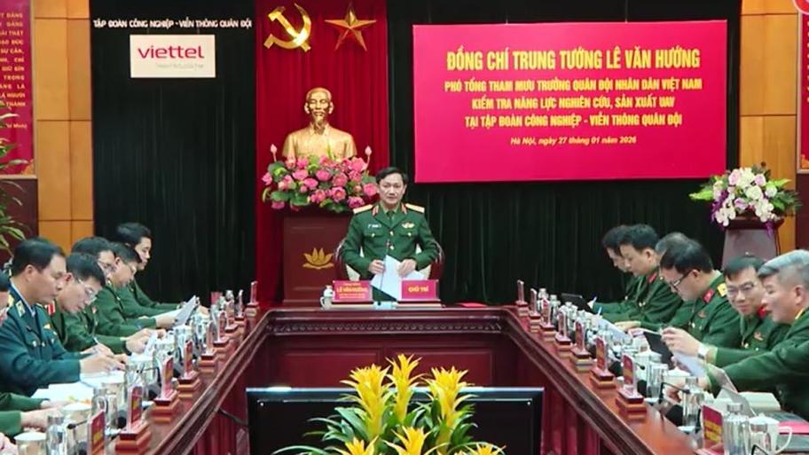Phó Tổng Tham mưu trưởng QĐND Việt Nam tin tưởng năng lực công nghệ Viettel
