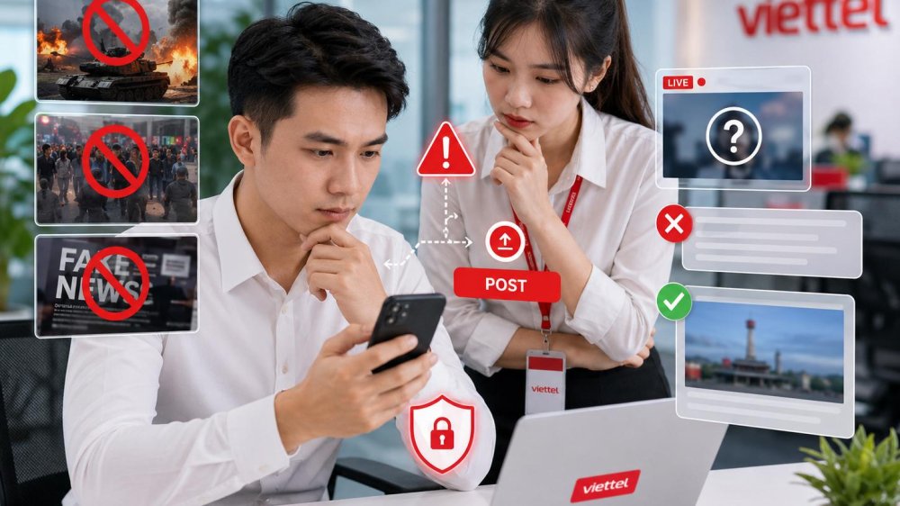 Bộ Quốc phòng quy định rõ những hành vi CBNV Viettel không được làm trên MXH