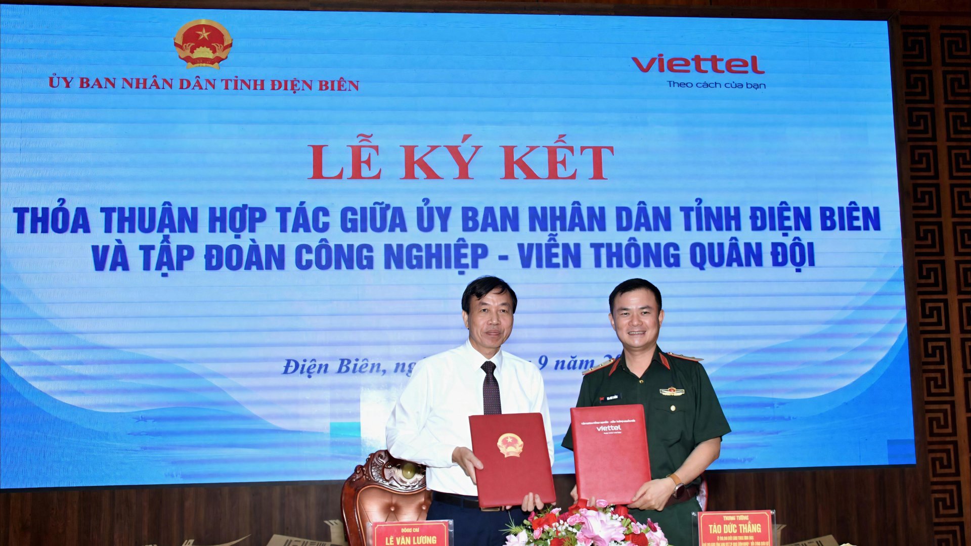 Điện Biên đề nghị Viettel tiếp tục đồng hành phát triển hạ tầng số hiện đại
