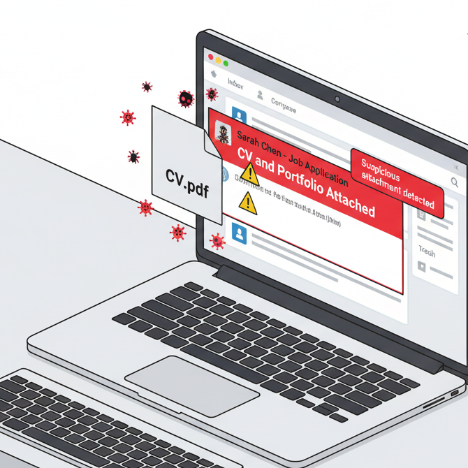 Cảnh báo hình thức tấn công mạng mới nhắm vào HR và dân IT