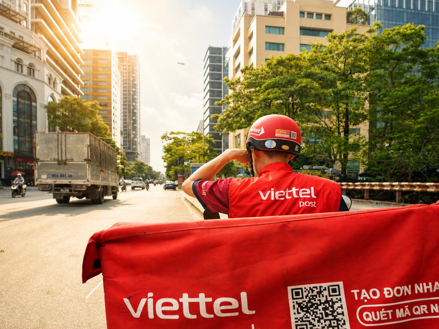 Màu áo Viettel giữa mùa nắng đổ lửa