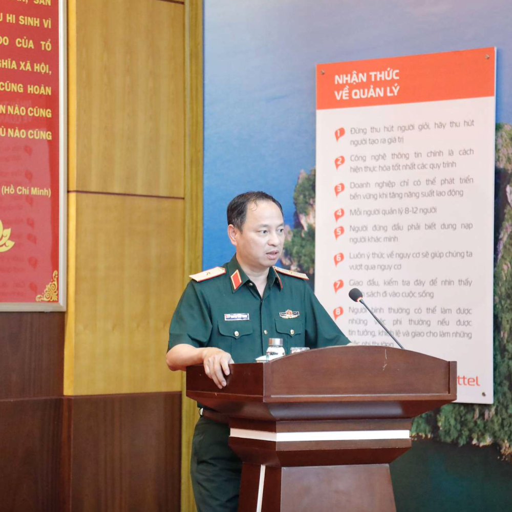 Phó TGĐ Nguyễn Đình Chiến nhấn mạnh sứ mệnh giải các 'bài toán' quốc gia của VHT