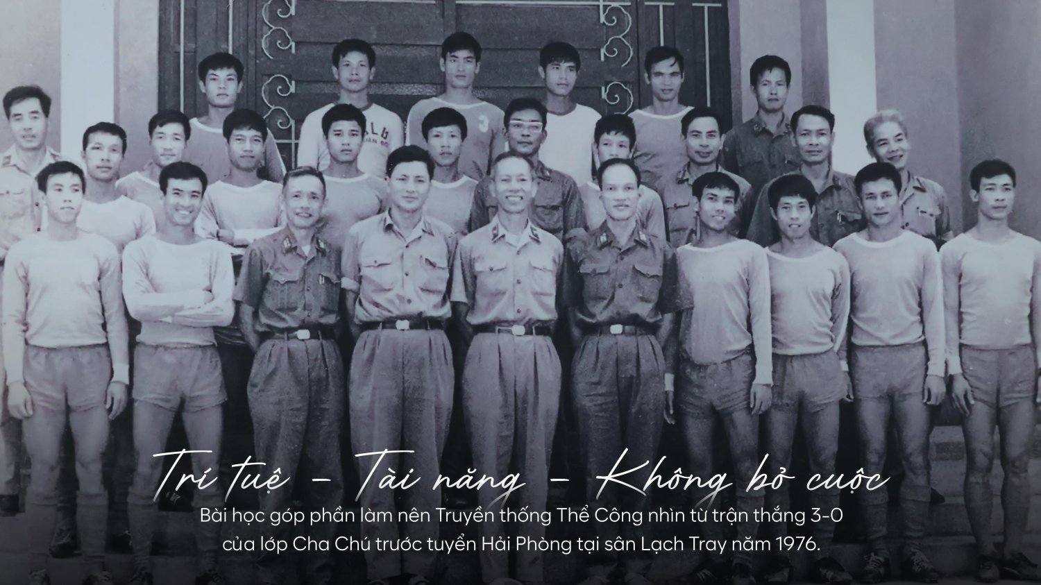 Tinh thần không bỏ cuộc trong mã gen của Thể Công - Viettel