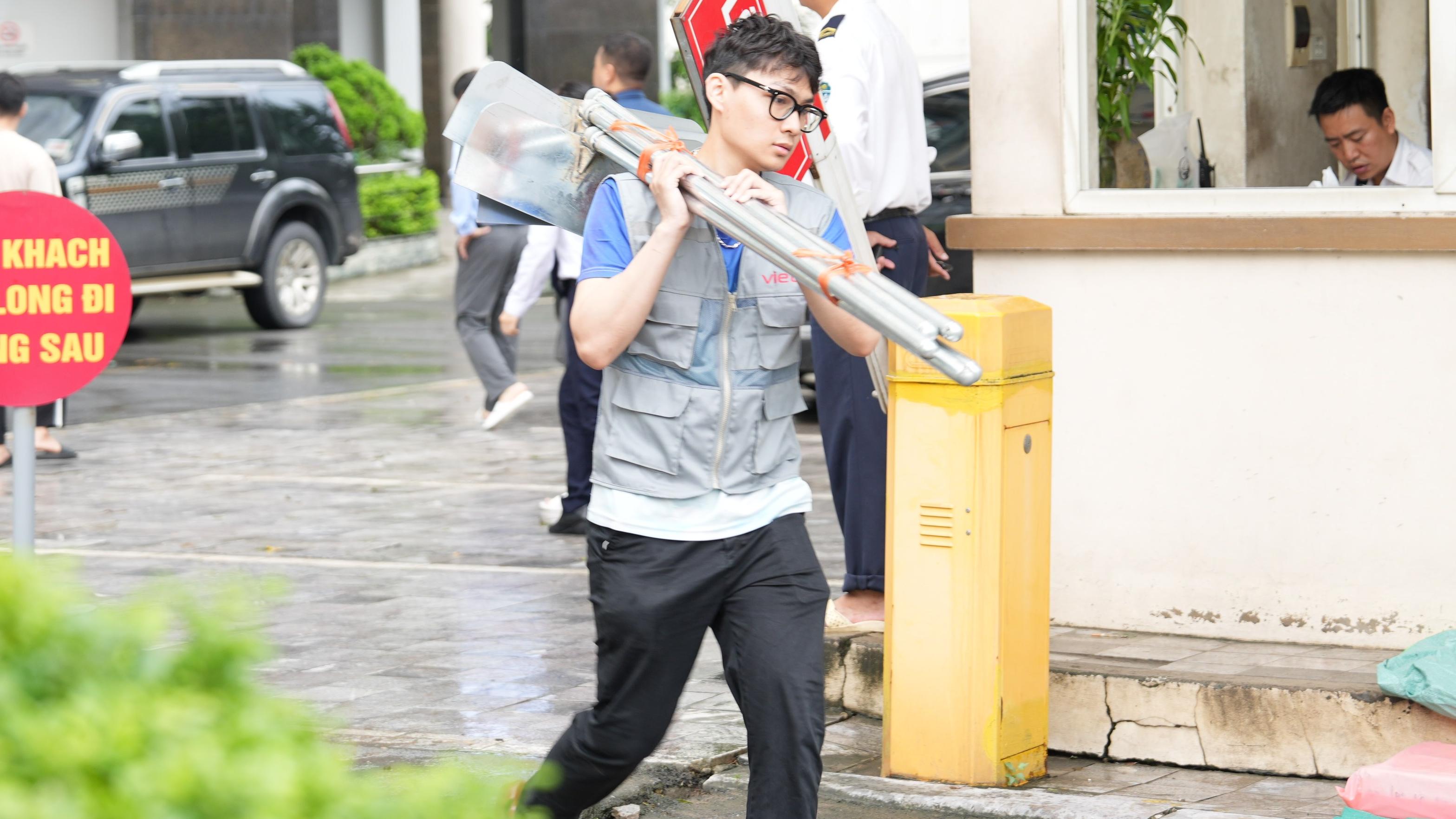 CBCNV VAM kiên cường giữ tài sản Viettel giữa bão số 10