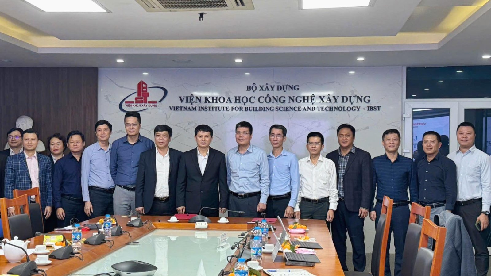 VAM cùng Viện Khoa học Công nghệ Xây dựng áp dụng giải pháp công nghệ tiên tiến