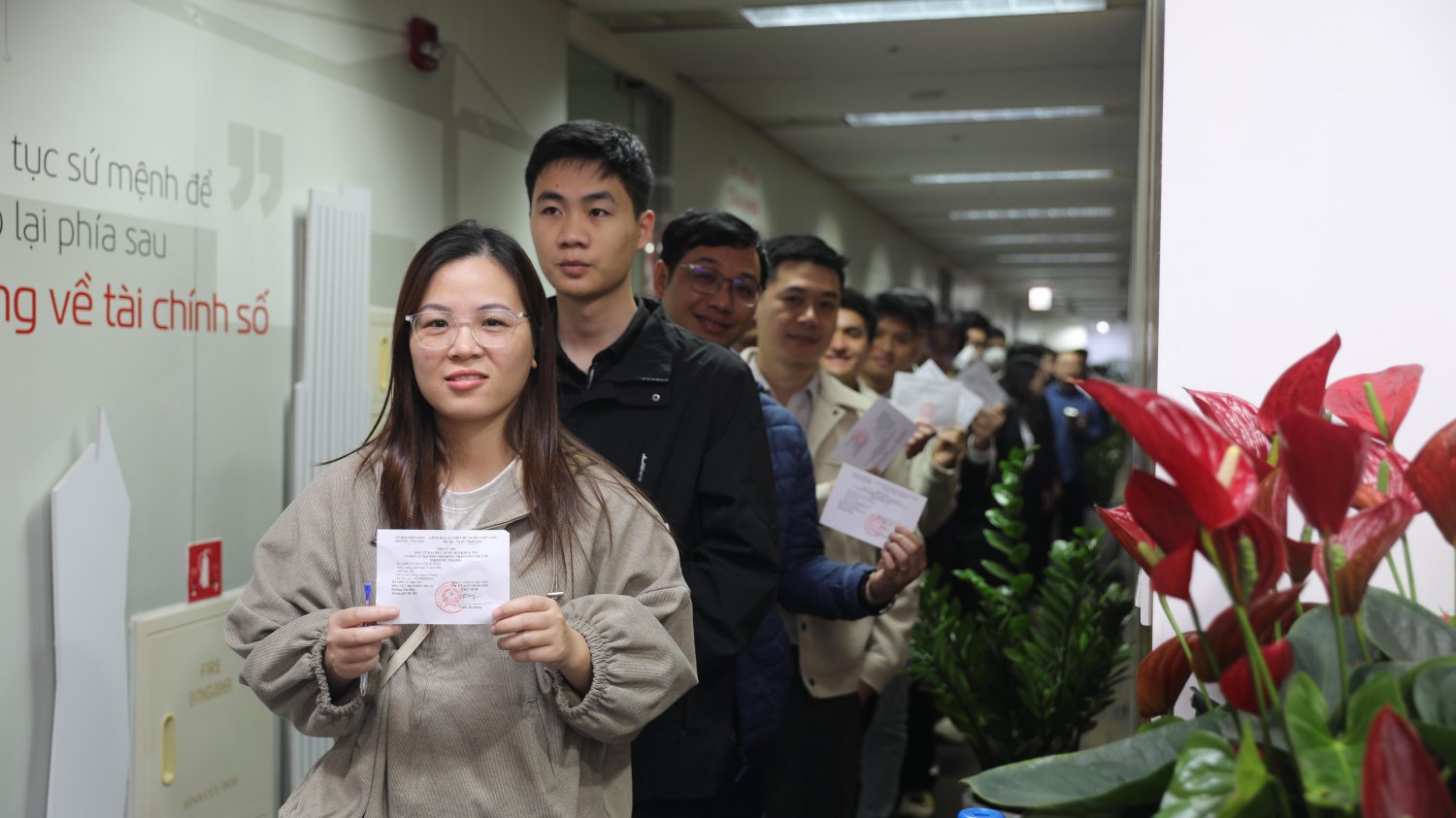 1.700 người Viettel tham gia bầu cử tại khu vực bỏ phiếu số 23