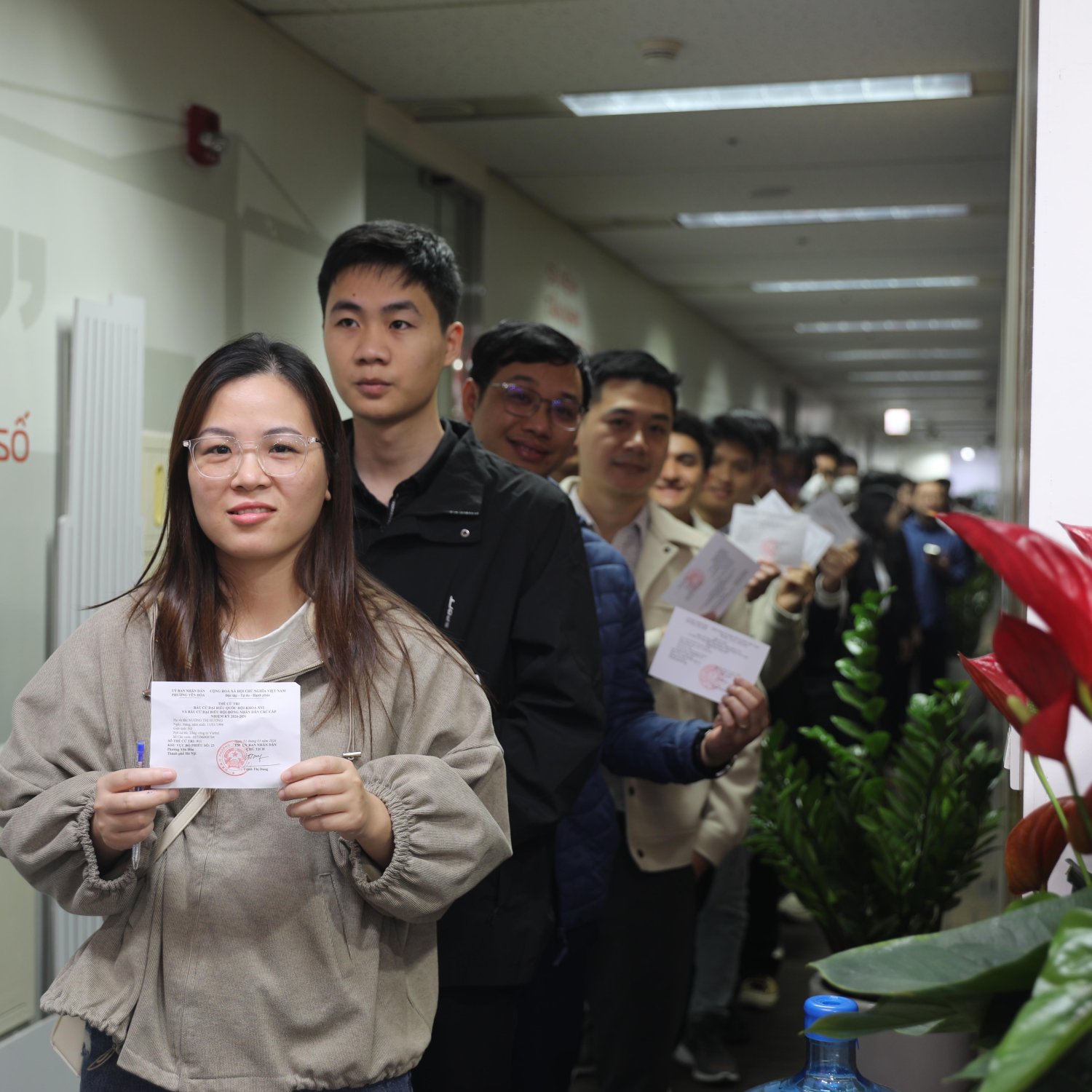 1.700 người Viettel tham gia bầu cử tại khu vực bỏ phiếu số 23