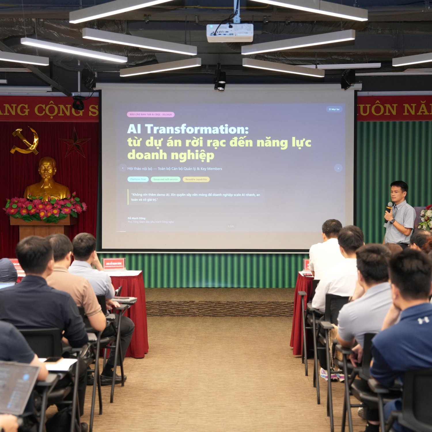 AI Transformation 2026: chung tầm nhìn đưa AI thành năng lực cốt lõi của VDS