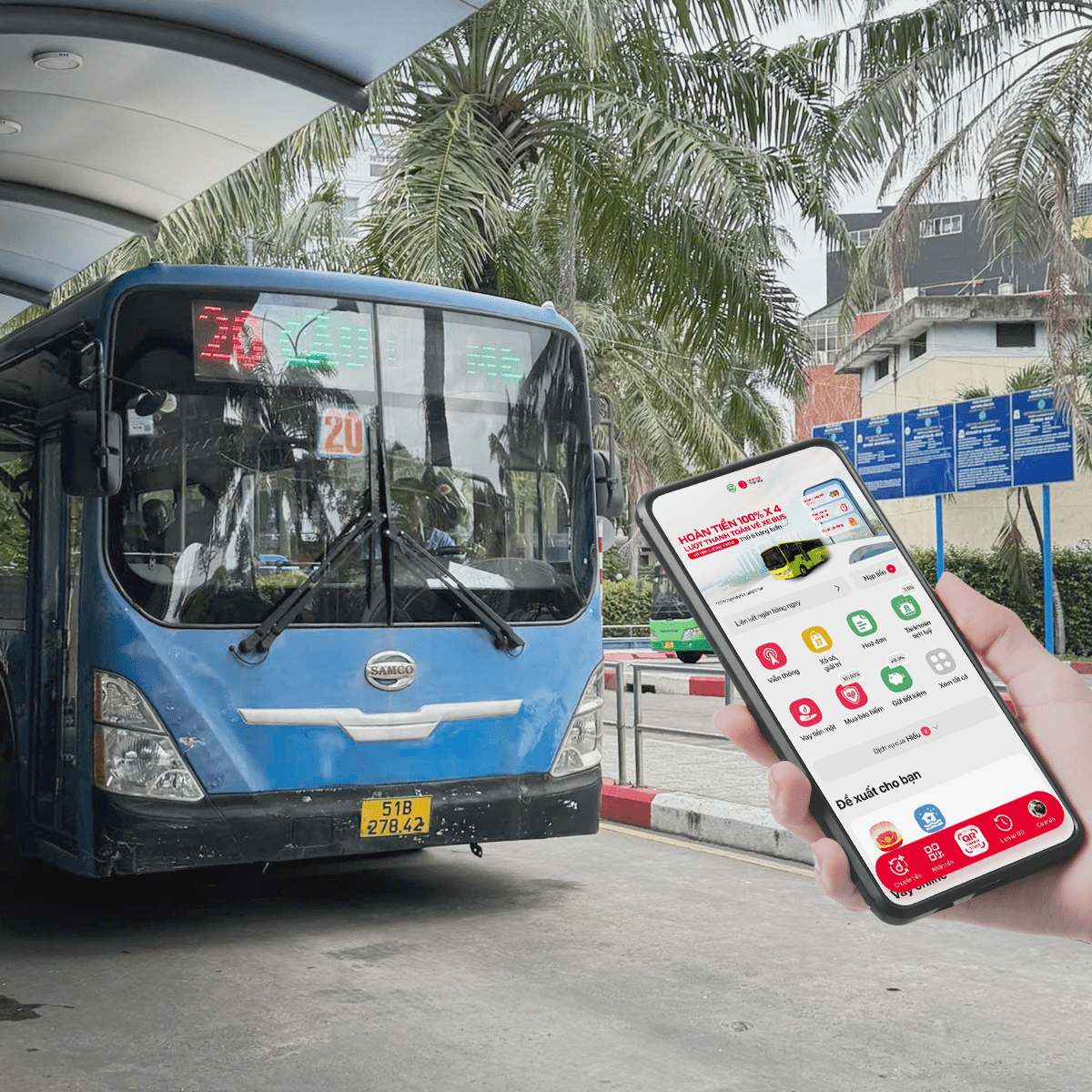 Người dân TP.Hồ Chí Minh được đi xe buýt miễn phí khi dùng Viettel Money